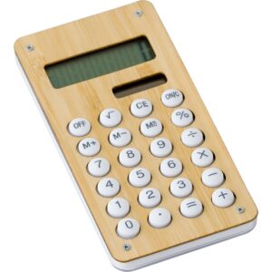 Taschenrechner mit Ball-Labyrinth-Spiel für Ihr Marketing